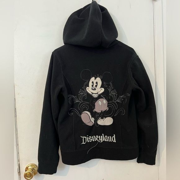 Disneyland fleece zip up w/ Mickey Mouse embroidered - Picture 1 of 8